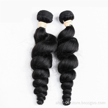 factory wholesale double dawn hair extension malaysian raw hair remy virgin loose wave hair